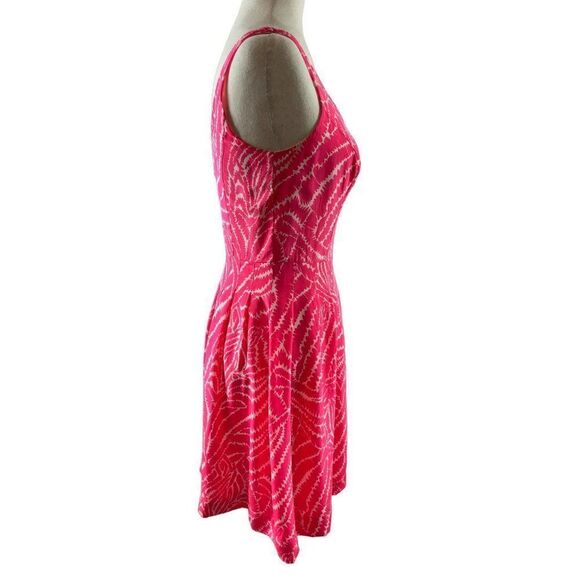 Lilly Pulitzer Show Your Stripes Zebra Print Posey Silk Dress Splash Pink Size 2 - Picture 5 of 13